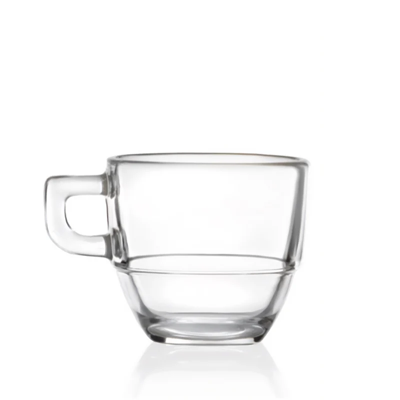 8 cl - Caffè Tazzina Caffè In Vetro Cristallino Luxion Set 6 Pz