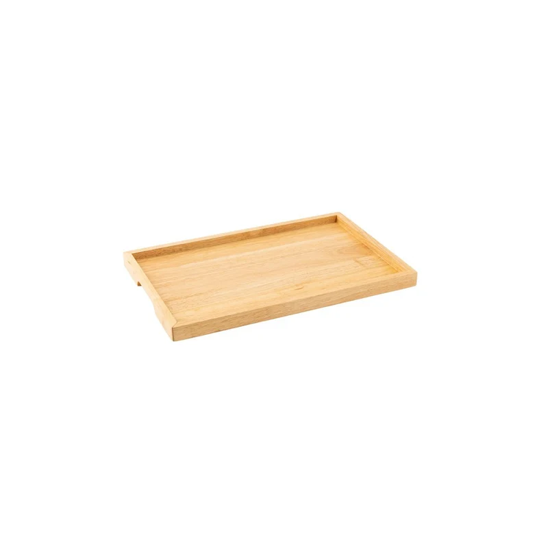 41.0x26.7 cm - Radici Vassoio Rettangolare In Legno Di Gomma