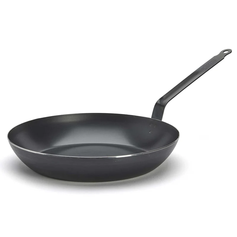 DE BUYER Eisenpfanne 32 cm BLUE CARBON Stahlpfanne