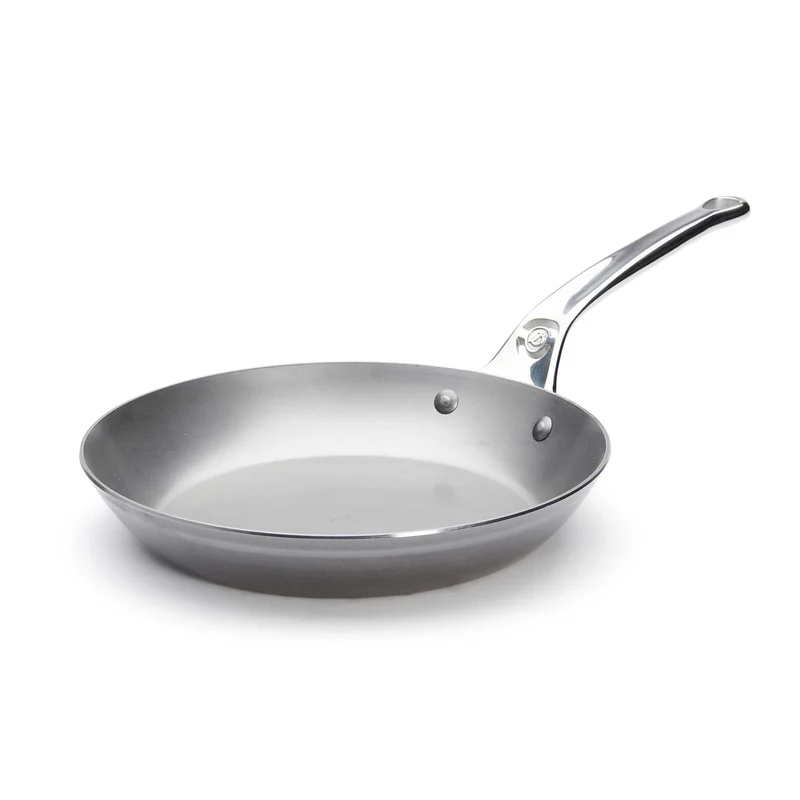 DE BUYER ofenfeste Eisenpfanne MINERAL B PRO 24 cm Karbonstahl mit Edelstahlgriff