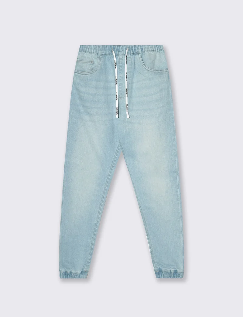 JEANS MODELLO JOGGER - Denim chiaro