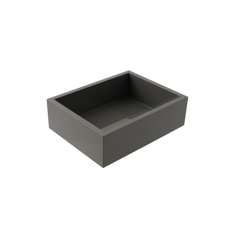 26.5x20.5 cm - Radici Contenitore Rettangolare In Stoneware