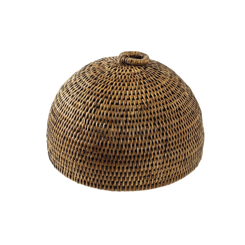22 cm - Radici Cloche In Rattan