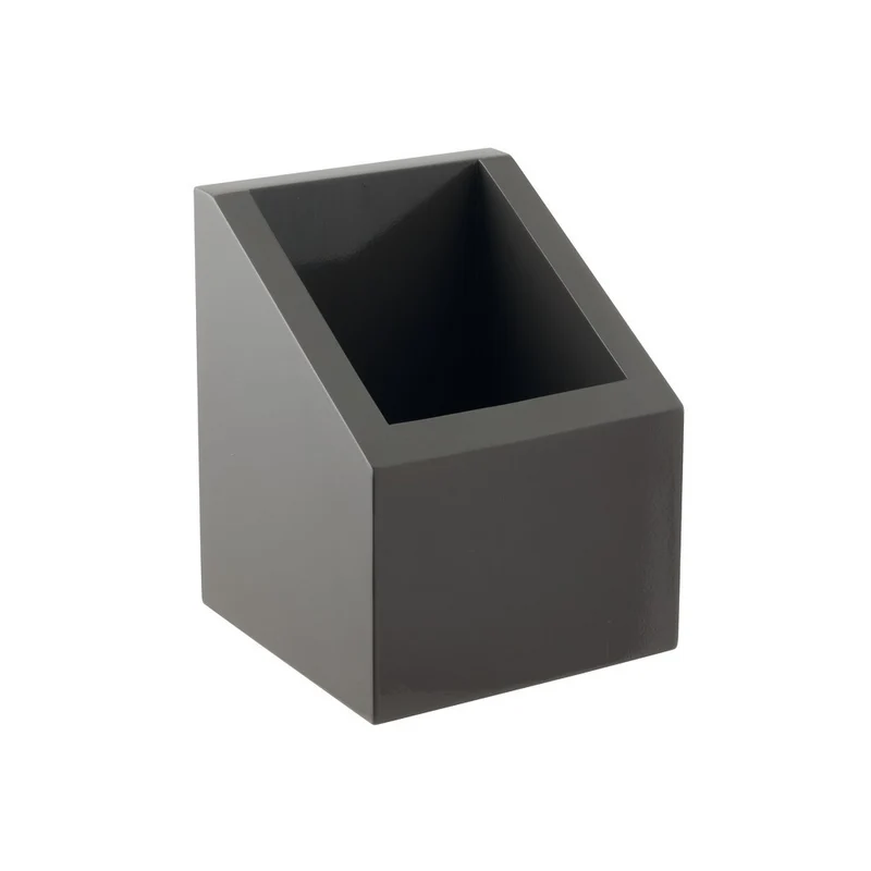 11.0x11.0 cm - Radici Contenitore Obliquo In Legno Laminato