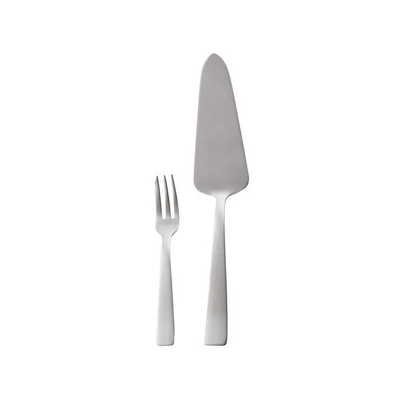 Gio Ponti Servizio Dolce In Acciaio Inox - Set 13 Pz