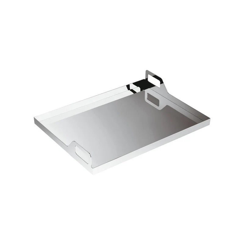 40x30 cm - Gio Ponti Vassoio In Acciaio Inox