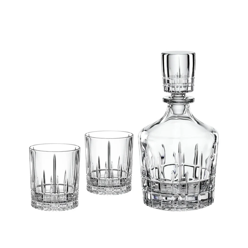 Perfect Serve Collection Set Whisky In Vetro Cristallino - Set 3 Pz