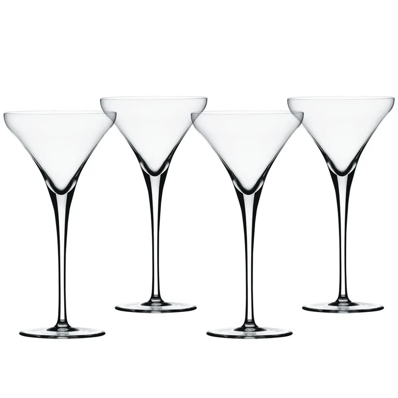 84 cl - Arabesque Calice Vino Rosso Burgundy In Vetro Cristallino - Set 2 Pz