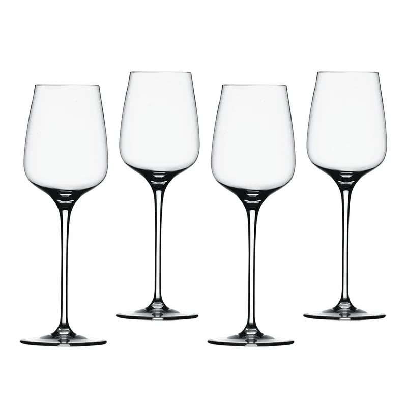 37.8 cl - Willsberger Anniversary Calice Vino Bianco In Vetro Cristallino - Set 4 Pz
