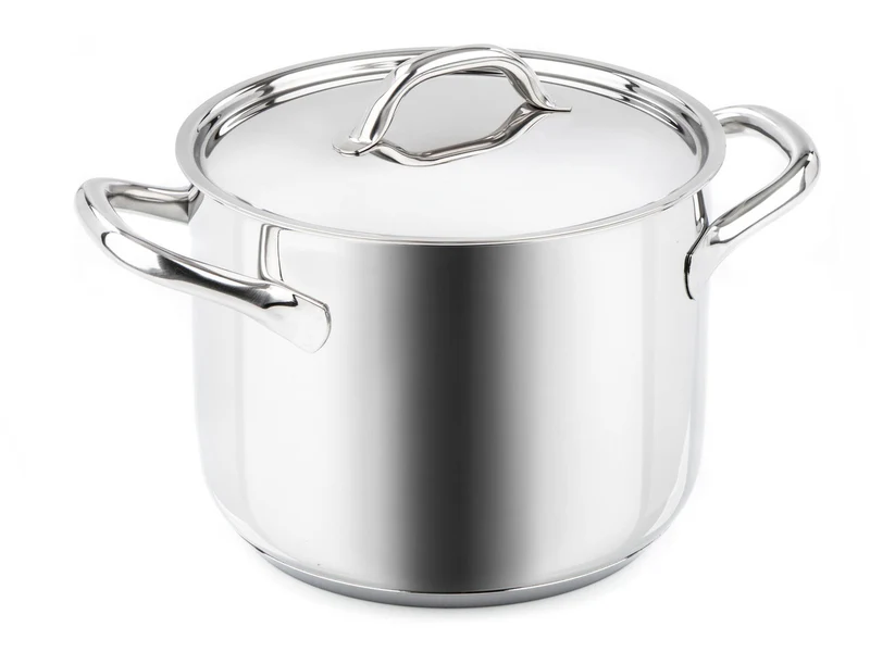 BARAZZONI Gemüsetopf CHEF LINE Edelstahl 28 cm mit Deckel 13,5 L