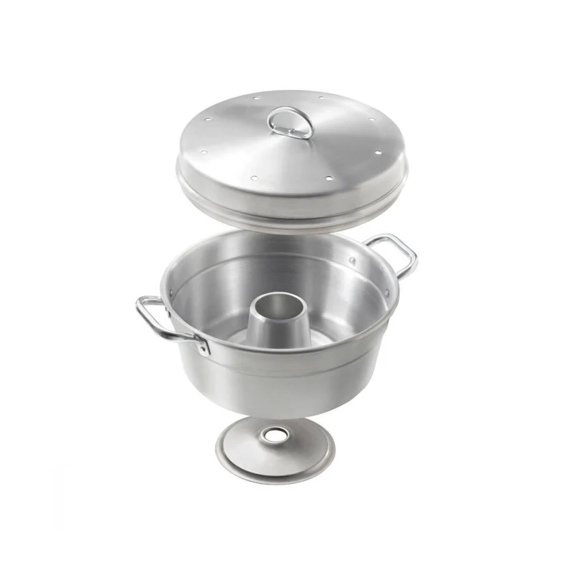 Pentola In Alluminio Con Coperchio E Spargifiamma 28cm