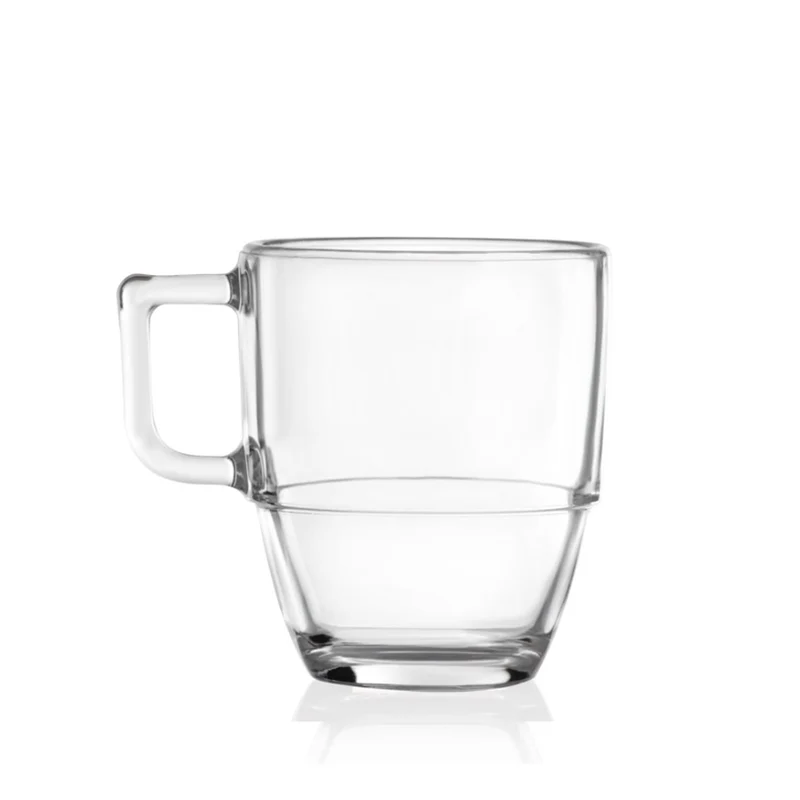 35 cl - Caffè Americano Tazza Cappuccino In Vetro - Set 6 Pz
