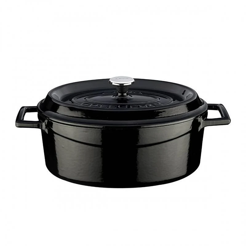 25 cm - Casseruola Ovale In Ghisa Smaltata