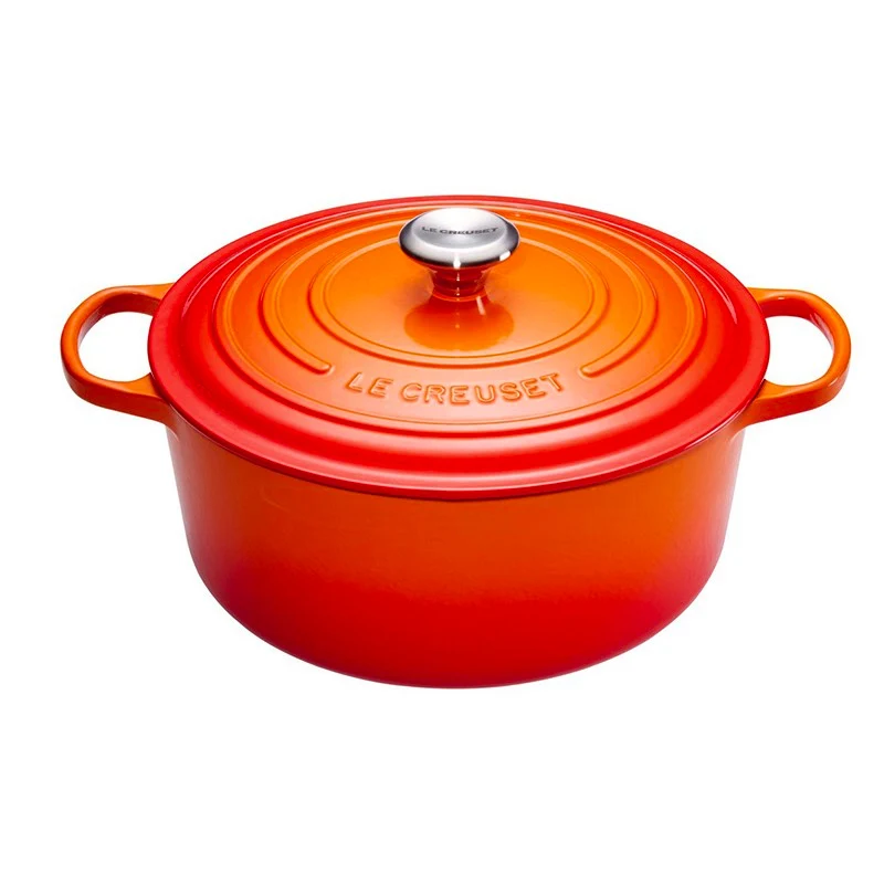 28 cm - Cocotte Evolution Casseruola Rotonda In Ghisa