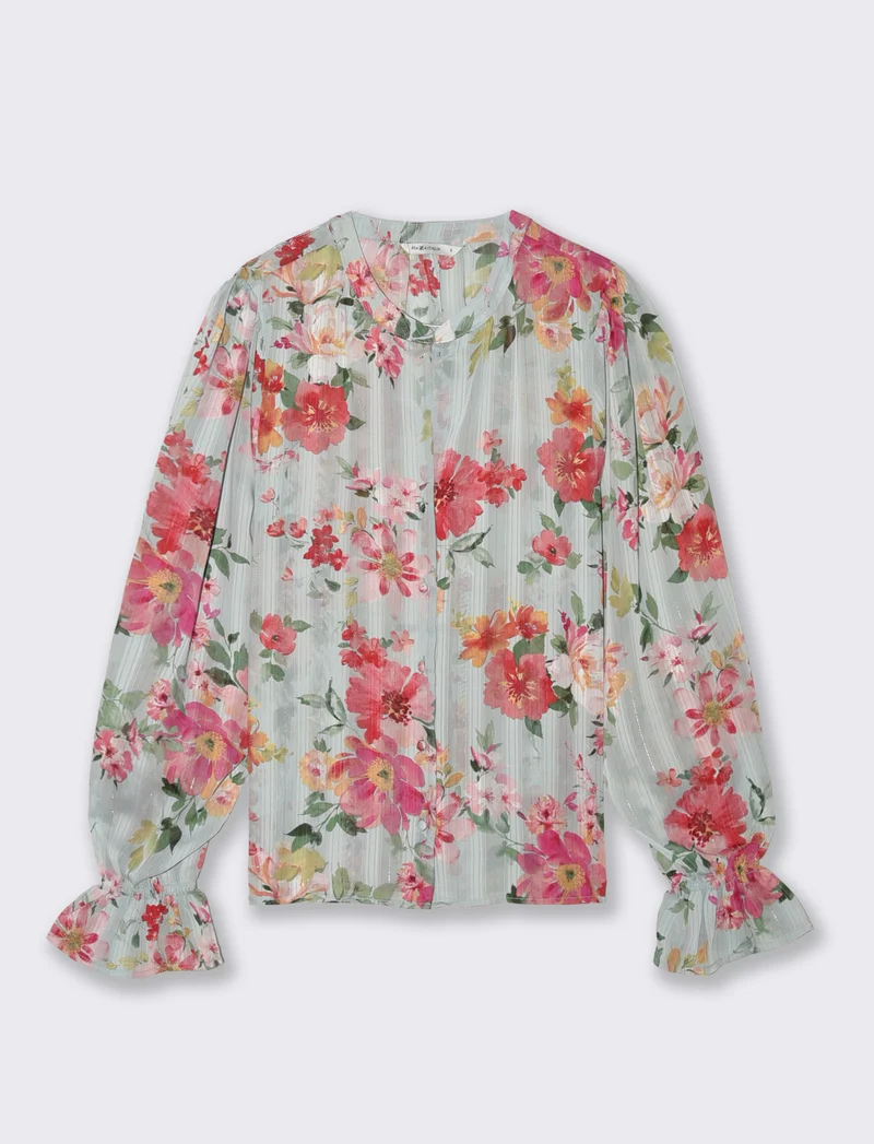 Camicia stampata manica lunga - var 2