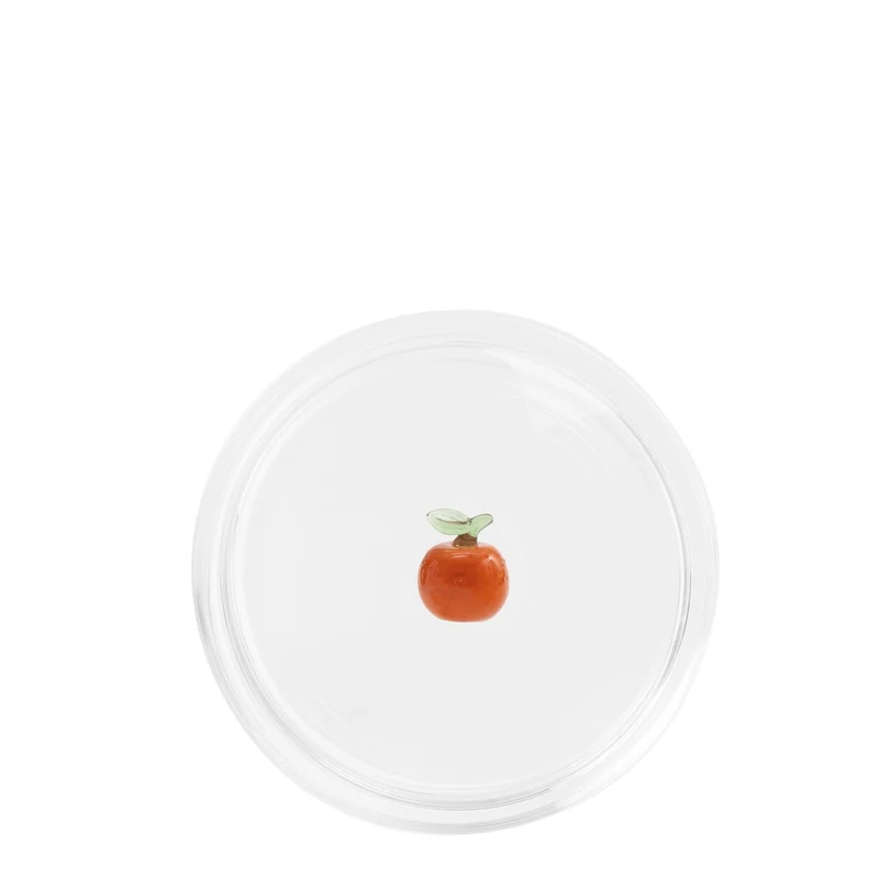 32.5 cl - Teca Frutta Coppa Fatta a Mano In Vetro Borosilicato