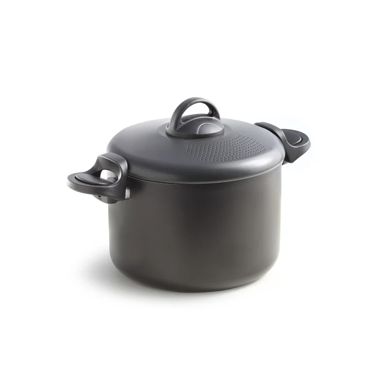 Pentola Con Scolapasta Antiaderente In Alluminio 22cm 5l