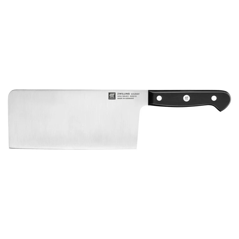 18 cm - Gourmet Mannaia Liscia In Acciaio Inox