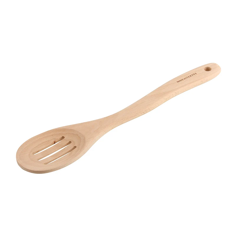 Cucchiaio forato, in legno di faggio