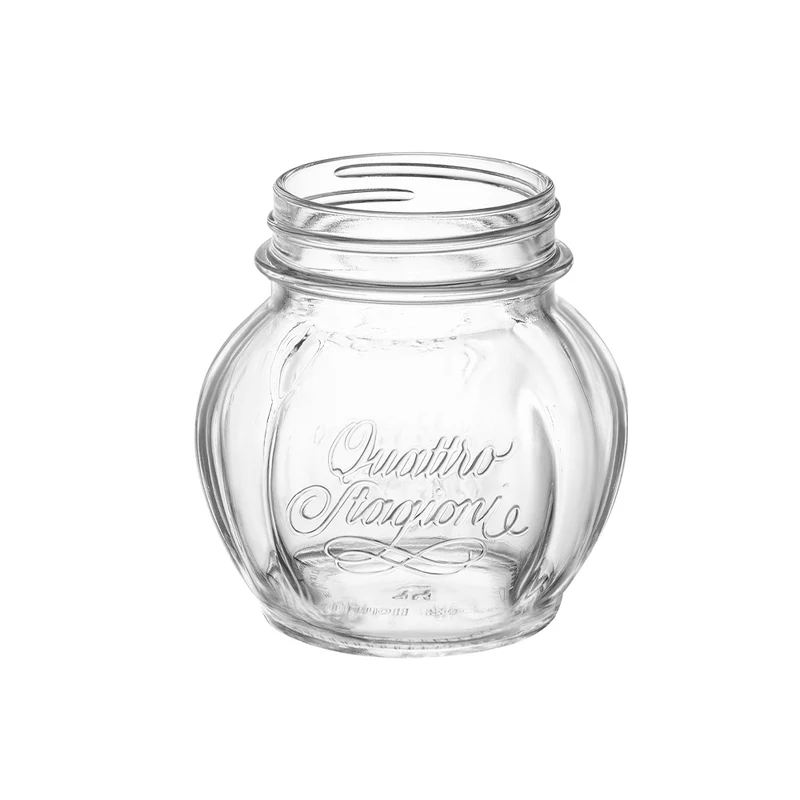 48.5 cl - Quattro Stagioni Pomodoro Vasetto In Vetro Senza Capsula - Set 6 Pz
