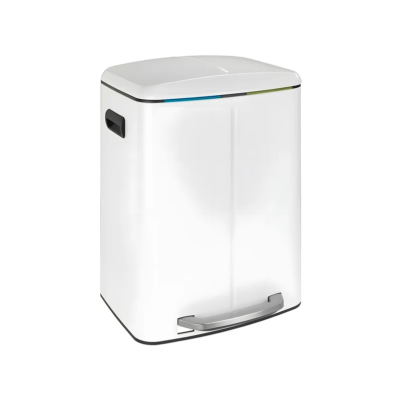 Pattumiera Easy Close Primo Bianca 2x20l