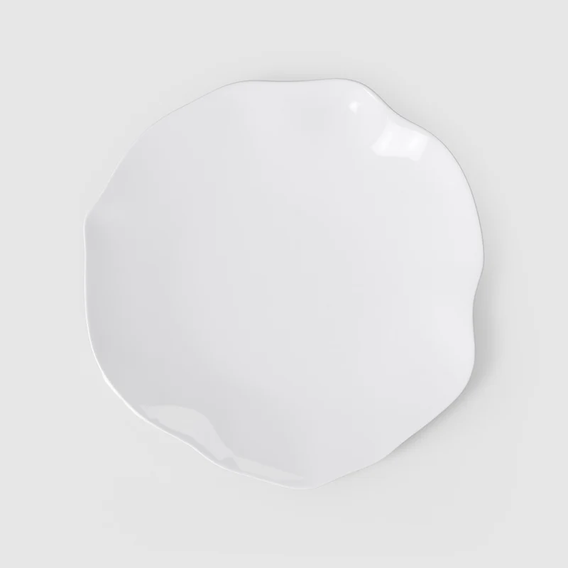 32.1 cm - Pura Piatto Presentazione Gourmet In Porcellana Premium
