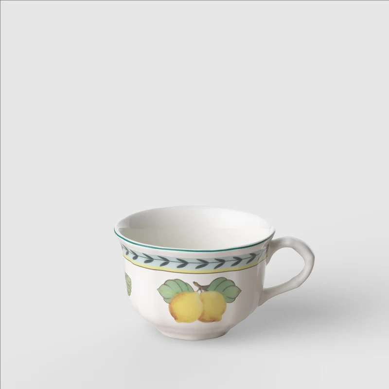 13 cl - French Garden Fleurence Tazza Tè In Porcellana Premium - Set 6 Pz