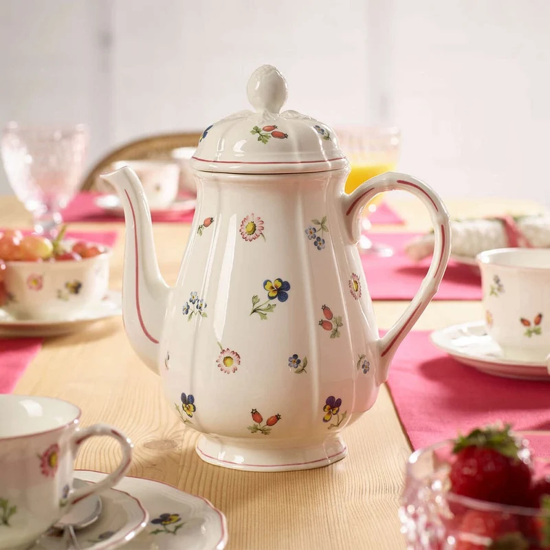 110 cl - Petite Fleur Bricco In Porcellana Premium