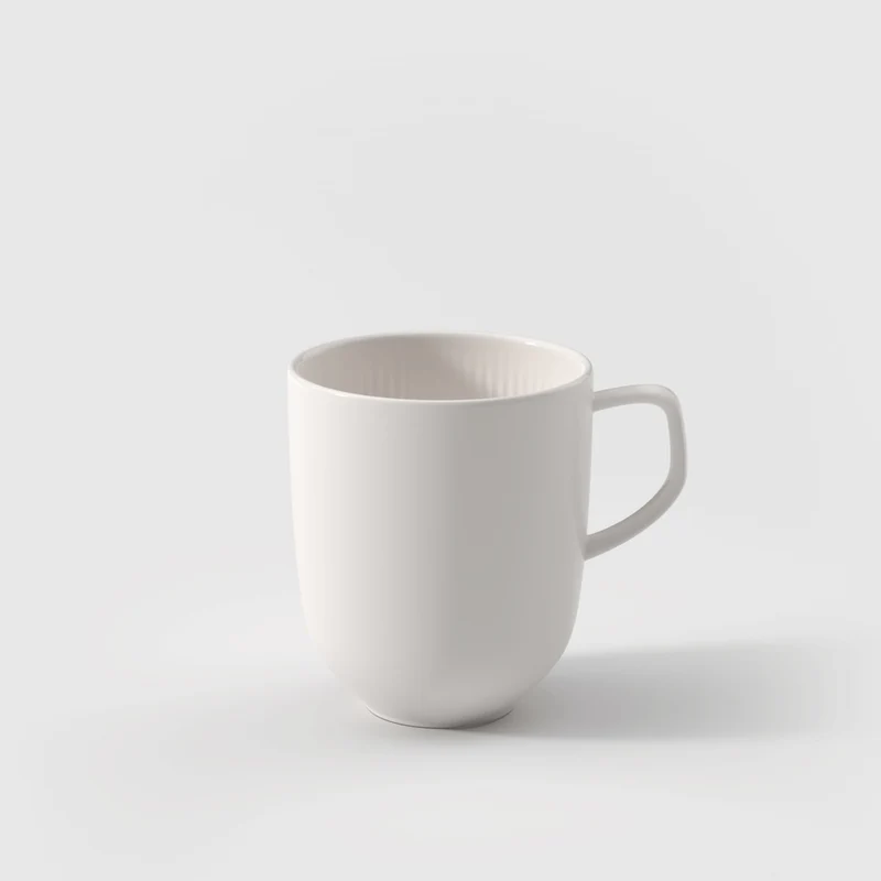 30 cl - Afina Tazza Mug In Porcellana - Set 6 Pz