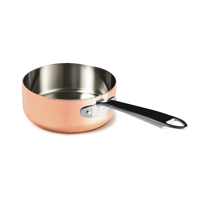 Copper4 Casseruola Bassa Induzione Con Manico