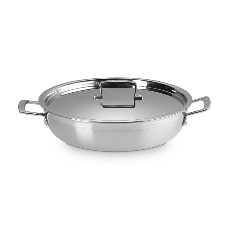 Tegame Basso Antiaderente In Acciaio Inox