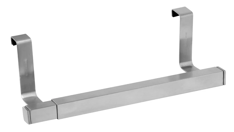Barra porta asciugamani per antine e porte. Estensibile da 24 a 40 cm