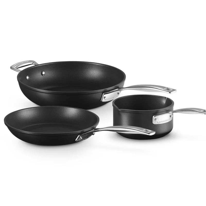 Essential Set Casseruole e Padelle Antiaderenti In Alluminio Set 3 Pz