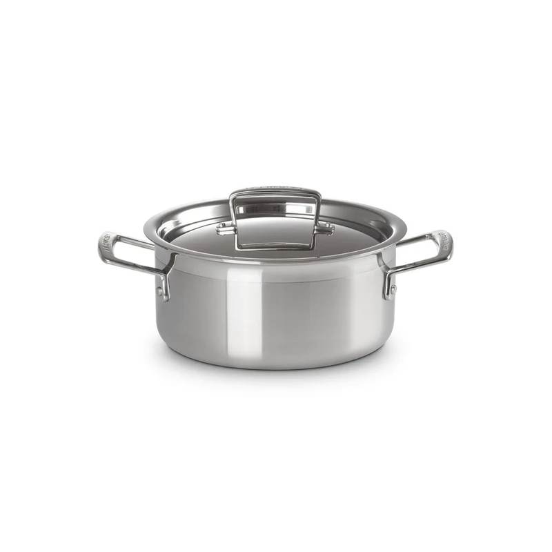 Acciaio Inox Pentola Con Coperchio In Acciaio Inox