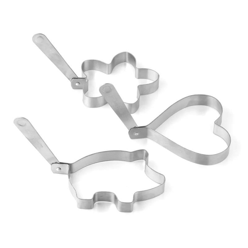 Formina in acciaio inox, forma casuale