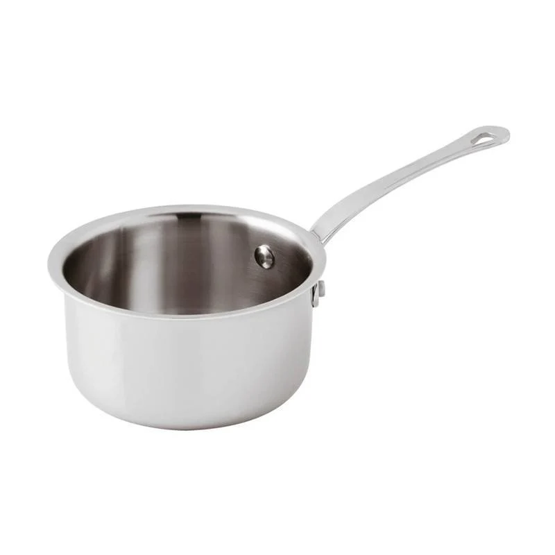 12 cm - Series 12200 Miniature Casseruola Con Manico In Acciaio Inox