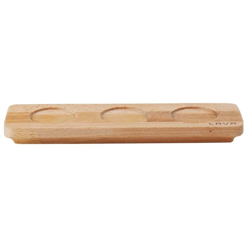 28x8 cm - Happy Hour Vassoio Porta Snack Con Inserti In Legno
