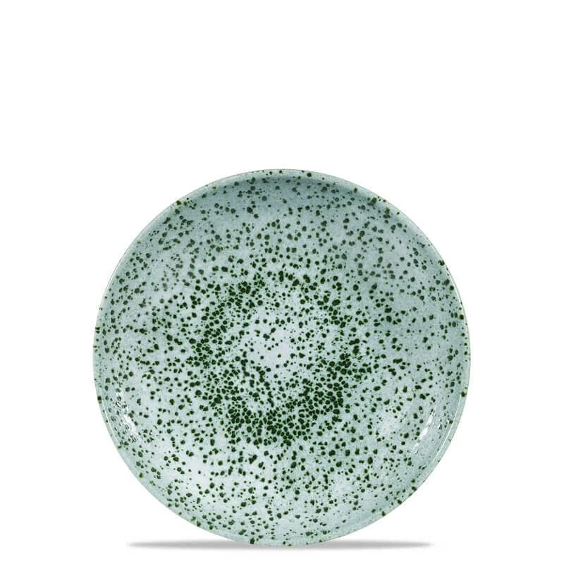 21.7 cm - Studio Prints Mineral Green Piatto Piano In Porcellana Vetrificata