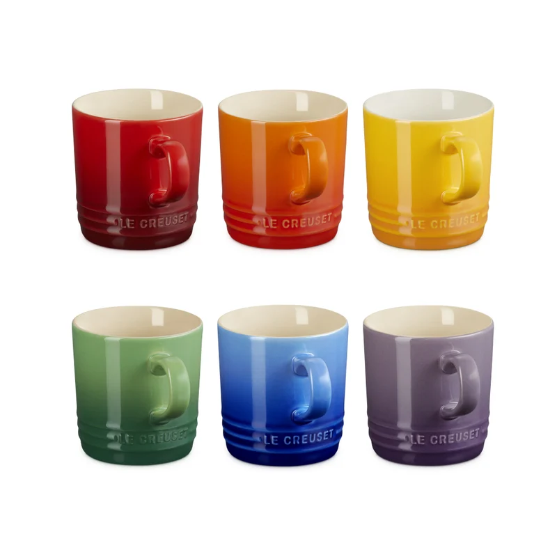 20 cl - London Tazza Cappuccino In Gres Vetrificato - Set 6 Pz