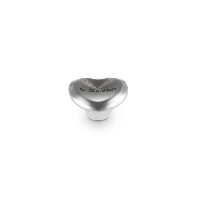 4.5 cm - Evolution Pomolo Cuore In Acciaio Inox