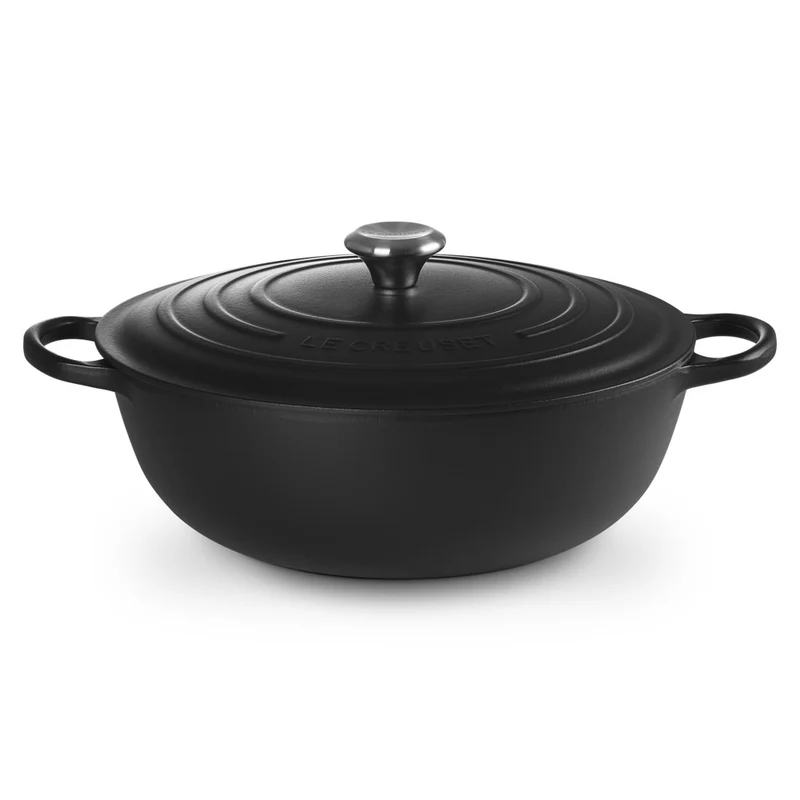 32 cm - Evolution Marmitta Casseruola Rotonda In Ghisa Vetrificata