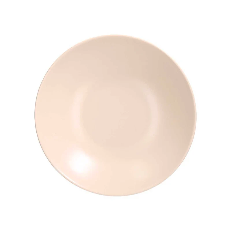 Piatto Fondo Fabric Crema 22cm