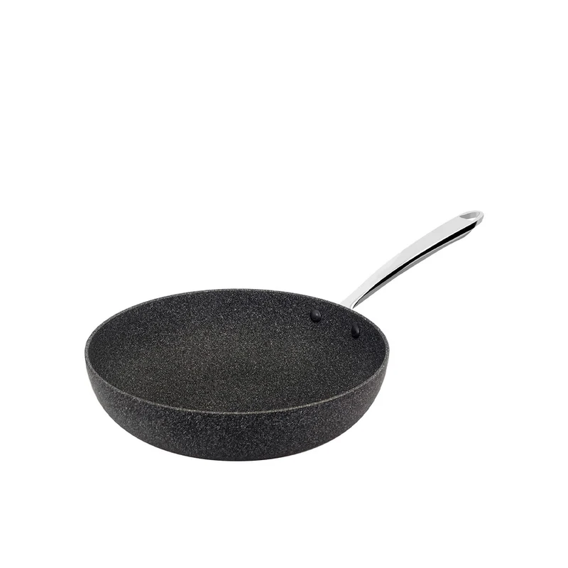 Sharkskin 3mm Padella Alta Svasata Antiaderente Con Manico 1907 Inox