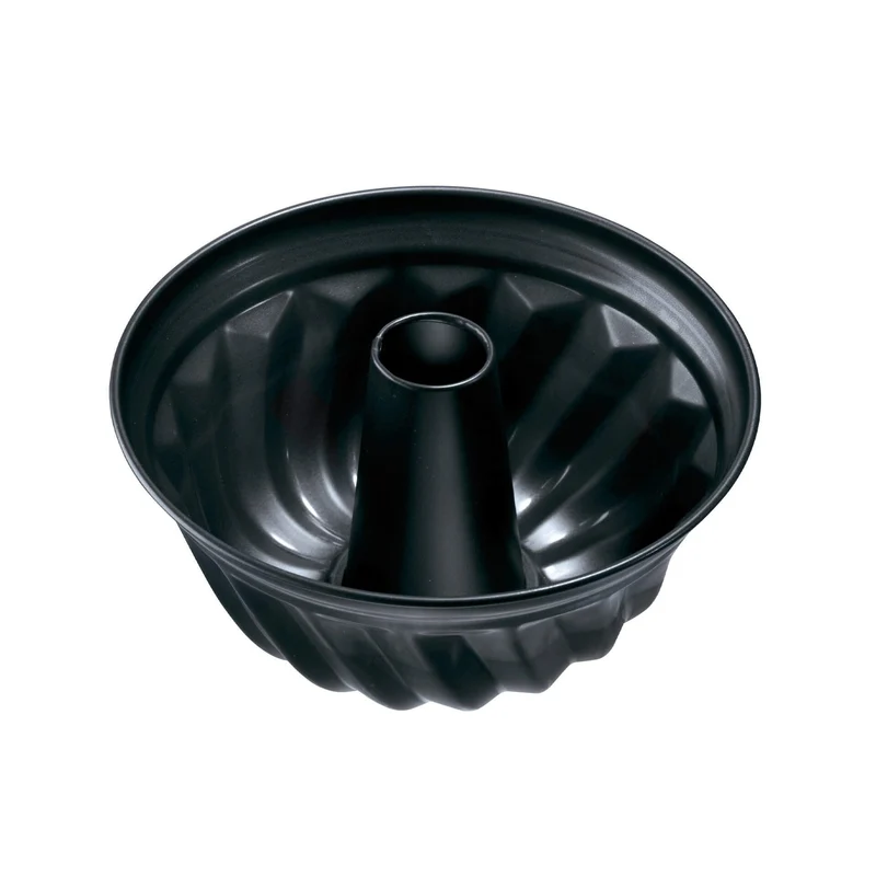 Stampo ciambella budino Ø22cm, Linea Black Metallic