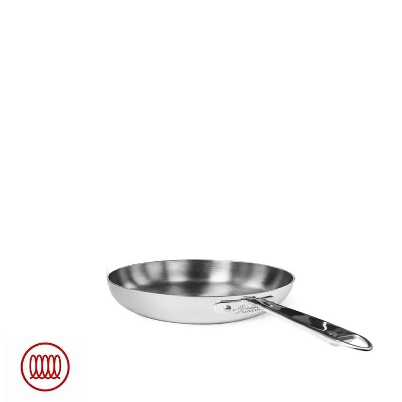 Alu-Inox 5-Ply Padella Bassa Con Manico 1907 In Alu-Inox