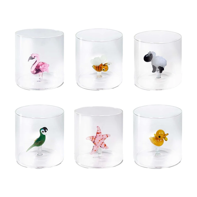 25 cl - Monterey Bicchiere Acqua in Vetro Borosilicato Set 6 Pz