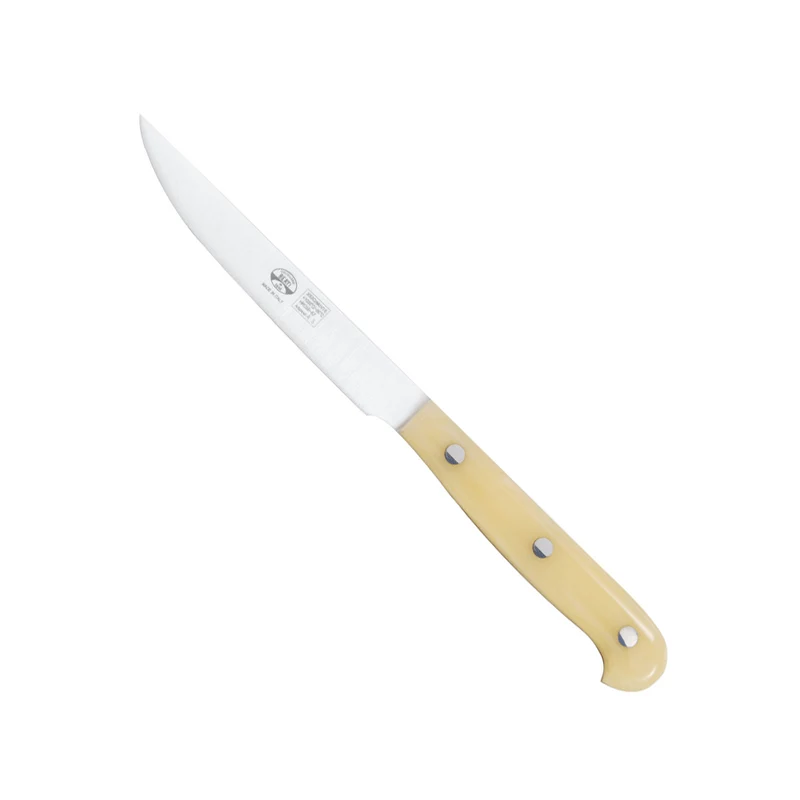 12 cm - Duemiladodici Coltello Tavola Forgiato In Acciaio Inox Set 6 Pz