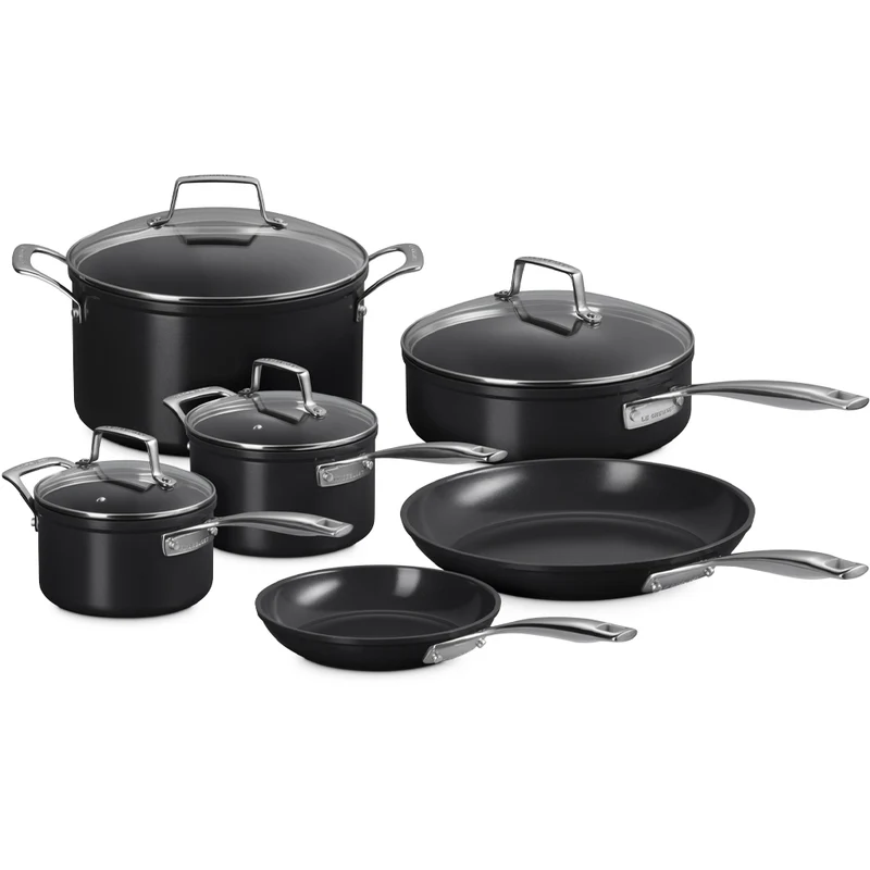 Essential Set Pentole e Padelle Antiaderenti Con Rivestimento In Ceramica Set 6 Pz