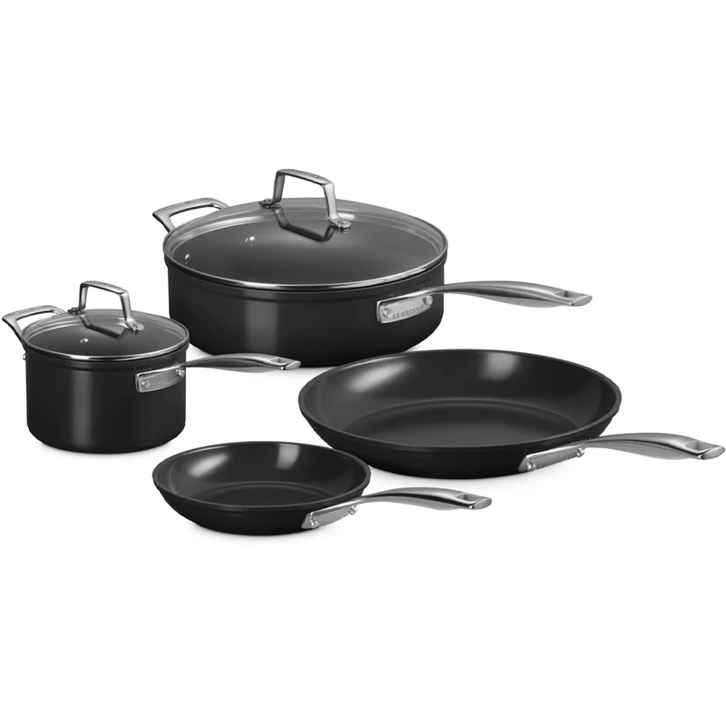 Essential Set Pentole e Padelle Antiaderenti Con Rivestimento In Ceramica Set 4 Pz