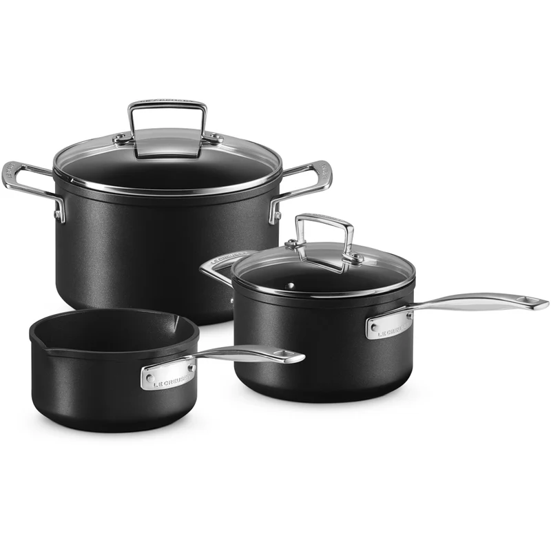 Alluminio Set Pentole Antiaderenti Set 3 Pz